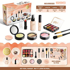 Girls' Role Play Makeup Kit Dress Up Set Non Liquid No Makeup Toy