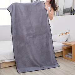Quick Drying Coral Fleece Bath Sheet 35x70 inches