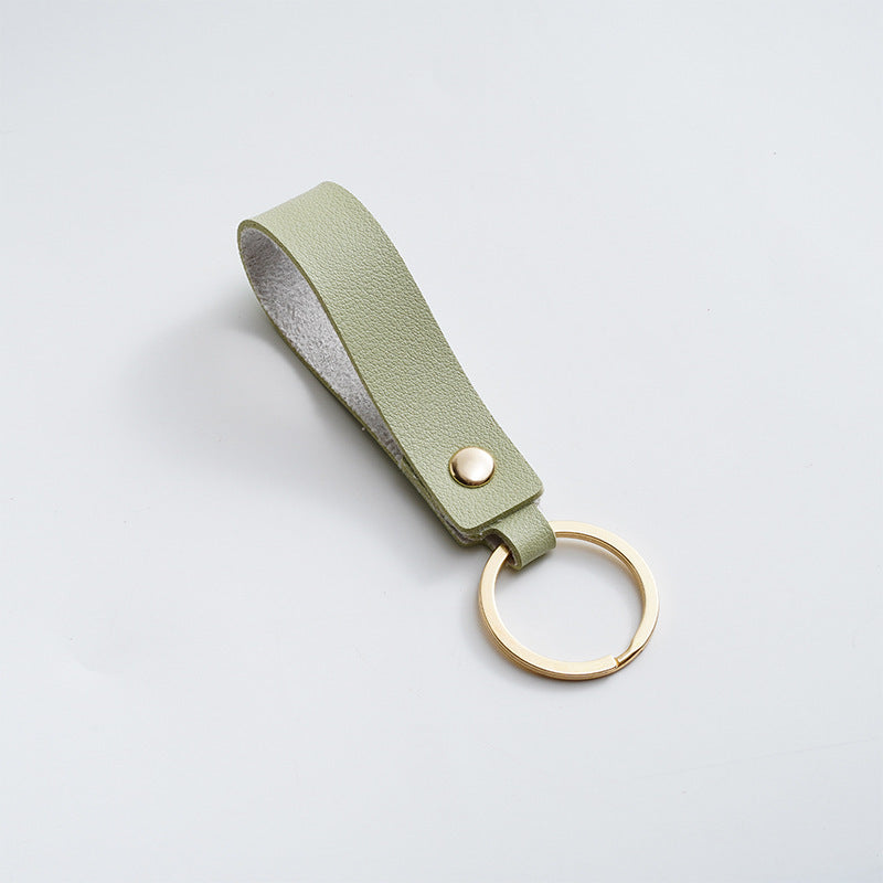 Classic Leather Keychain For Men Bag Charm