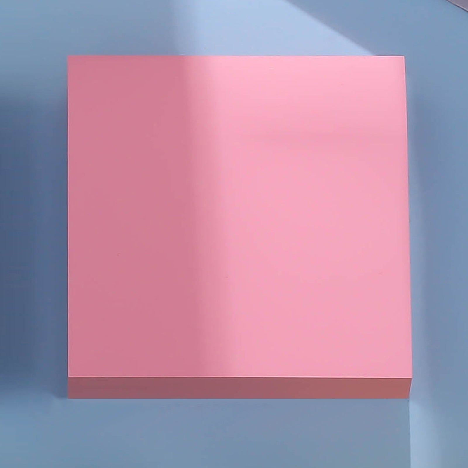 100pc Square Sticky Notes 3x3 Adhesive 4 Colors