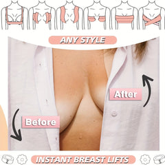 Women's Invisible Bra Nipple Cover Breast Lift Tape Push Up Strapless