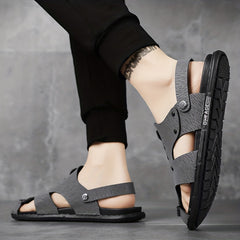 Men's Hollow Out Sandals Non Slip Closed Toe Shoes