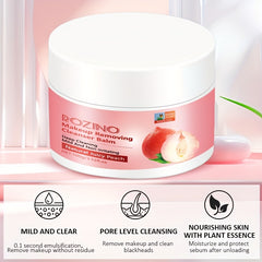 Peach Makeup Remover Cream with Natural Extract