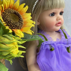Waterproof Princess Doll with Long Hair - Ideal Gift for Kids