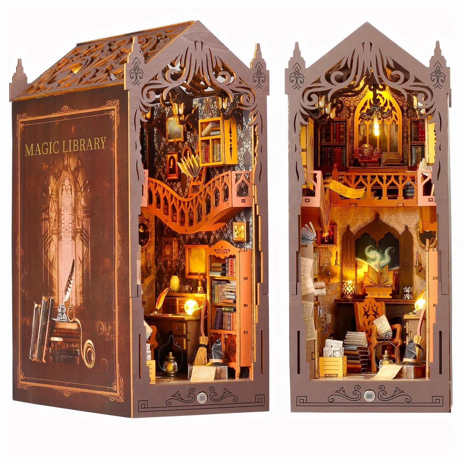 3D Dollhouse Kit Decorative Style Architectural Building Craft