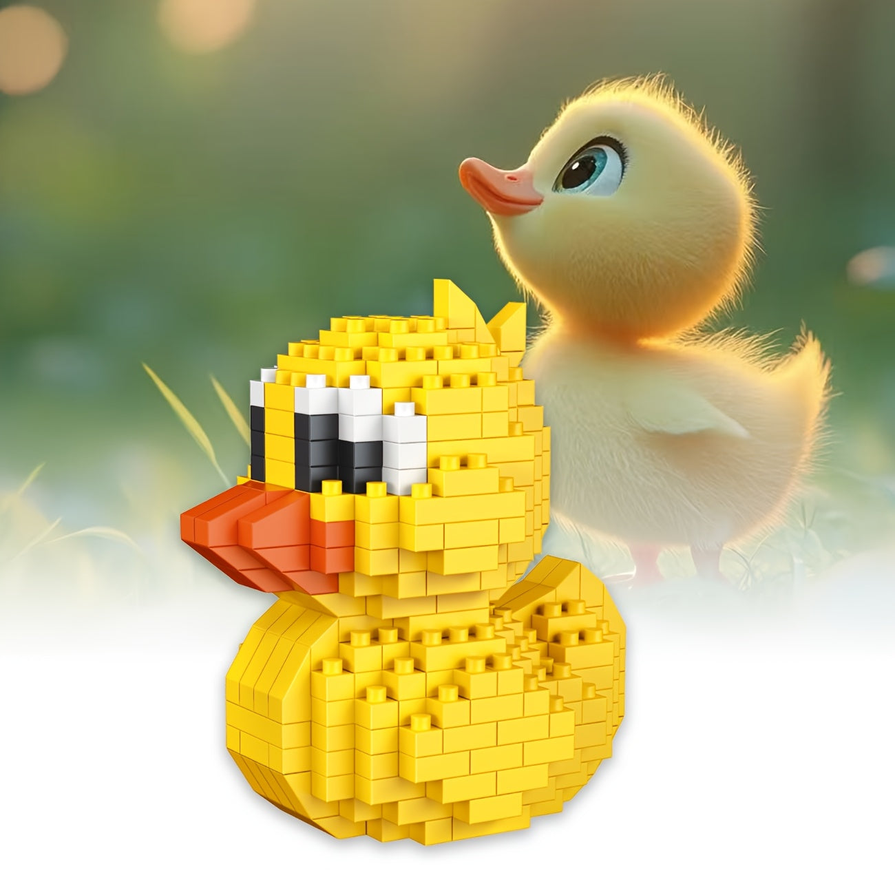 Cute Piggy Duck 3D Building Block Model Puzzle Gift