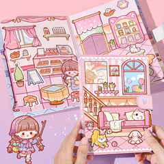 Creative Cartoon Stickers Glitter Embellished for DIY Quiet Books