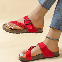 Women's Flat Sports Sandals Wear Resistance Outdoor Slides