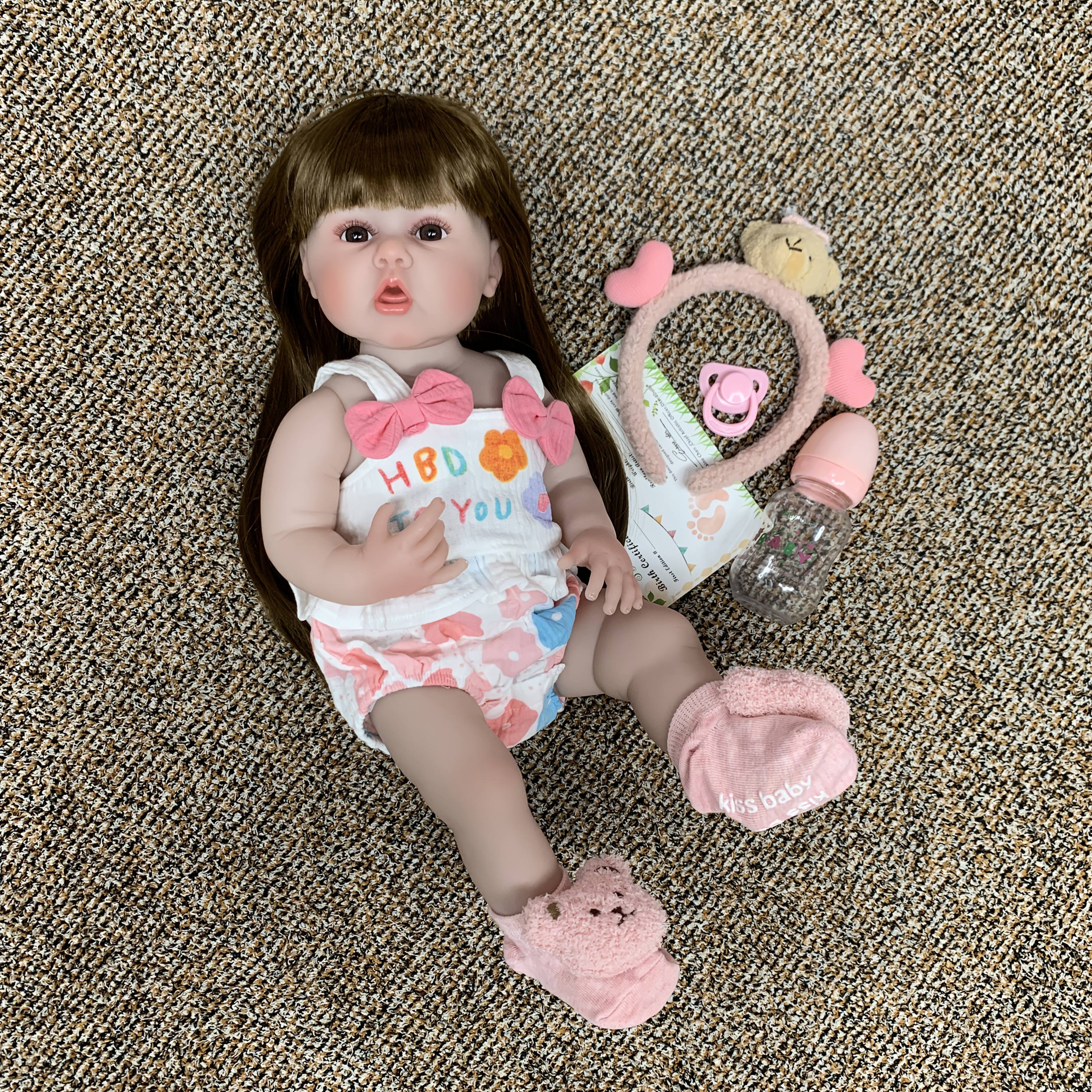 Cuddly Erin Realistic Baby Reborn Doll Soft Vinyl Full Body