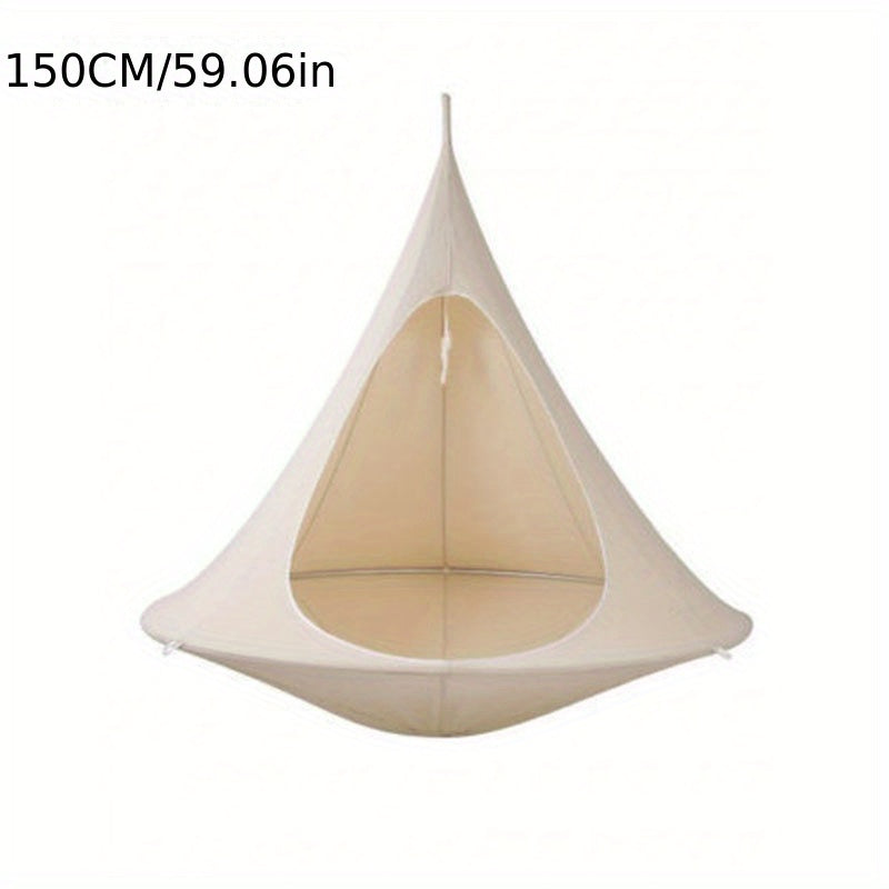 Large Foldable Waterproof Hammock Swing Chair for Indoor Outdoor Camping