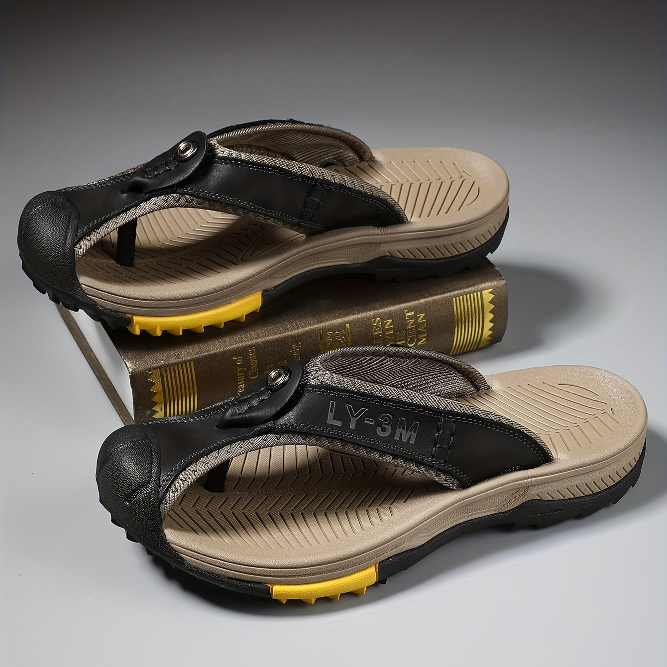 Men's Thong Sandals Casual Non Slip Flip flops Shoes