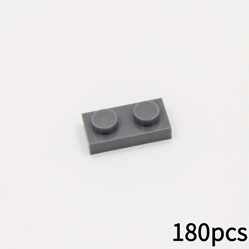 180pcs 1 x 2 Building Blocks Set - MOC 3023 ABS Material
