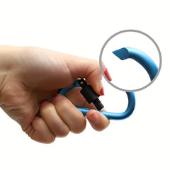 Aluminum Carabiner Outdoor Camping Climbing Spring Hook