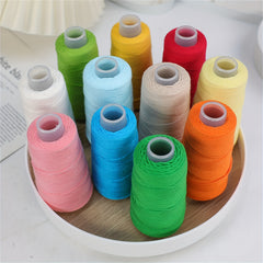 2pcs 100 Cotton Yarn DIY Fine Combed Solid Hand Crochet Pure Cotton Yarn