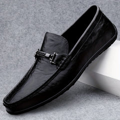 Men's Moc Toe Loafers Non-Slip Shoes
