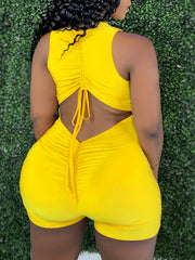 Sexy Romper Women's Plus V Neck Tank Romper