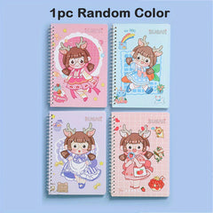60 Sheets A5 Cartoon Coil Book Student Collection Journal
