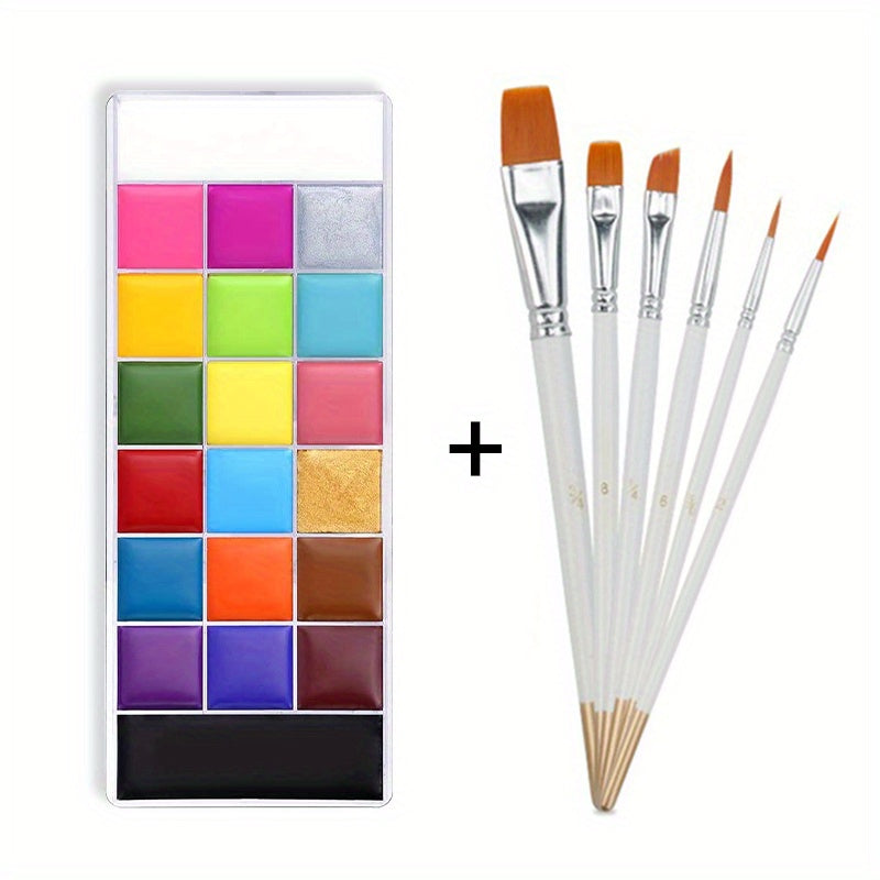 Halloween Face Body Paint Brushes Special Effects Cosplay Makeup