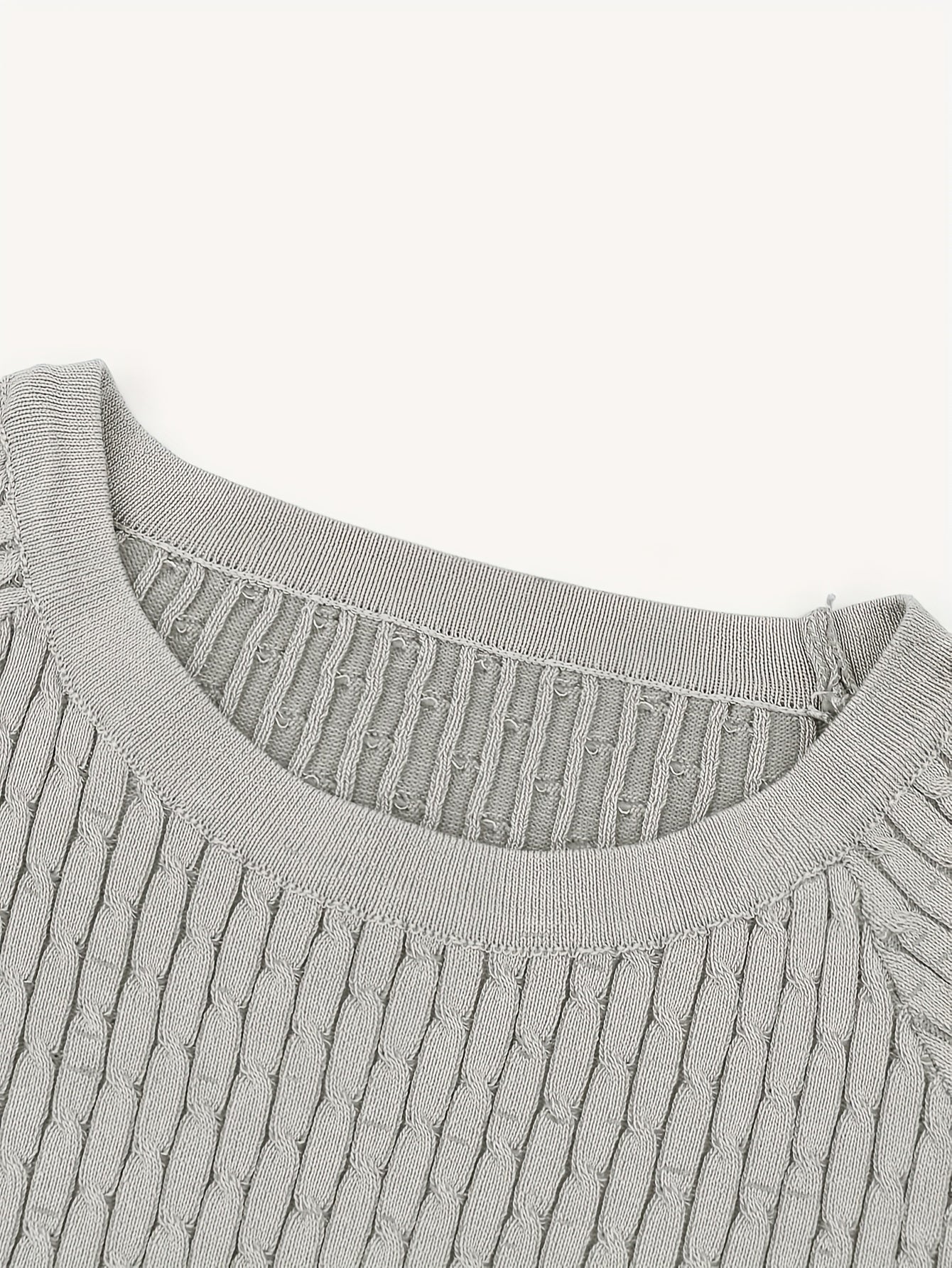 Casual Sweater Outfits 2 Piece Set Women's Plus