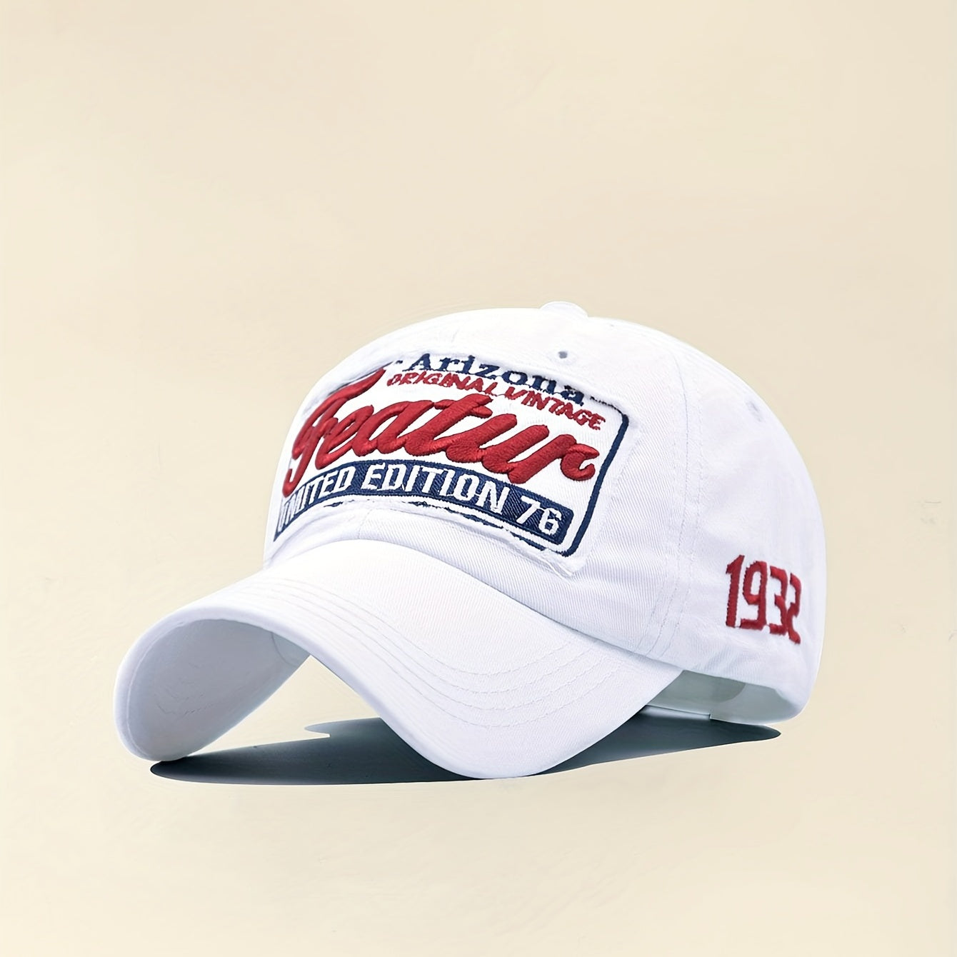 Embroidery Patch Baseball Cap Couple Hip Hop Sun Hat