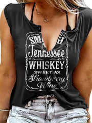 Punk T shirt Women's Plus Western Style Letter Print