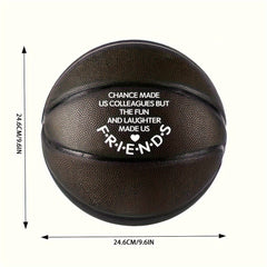 Customized Engraved Image Text Basketball Gift For Basketball