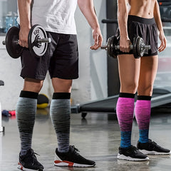 6 Pairs Compression Socks for Men and Women - Knee High Stocking for Sports