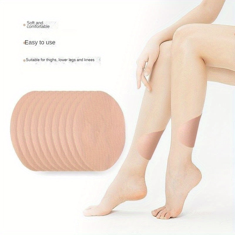6pcs Thigh Anti-wear Stickers Invisible High Elastic Leg Protector