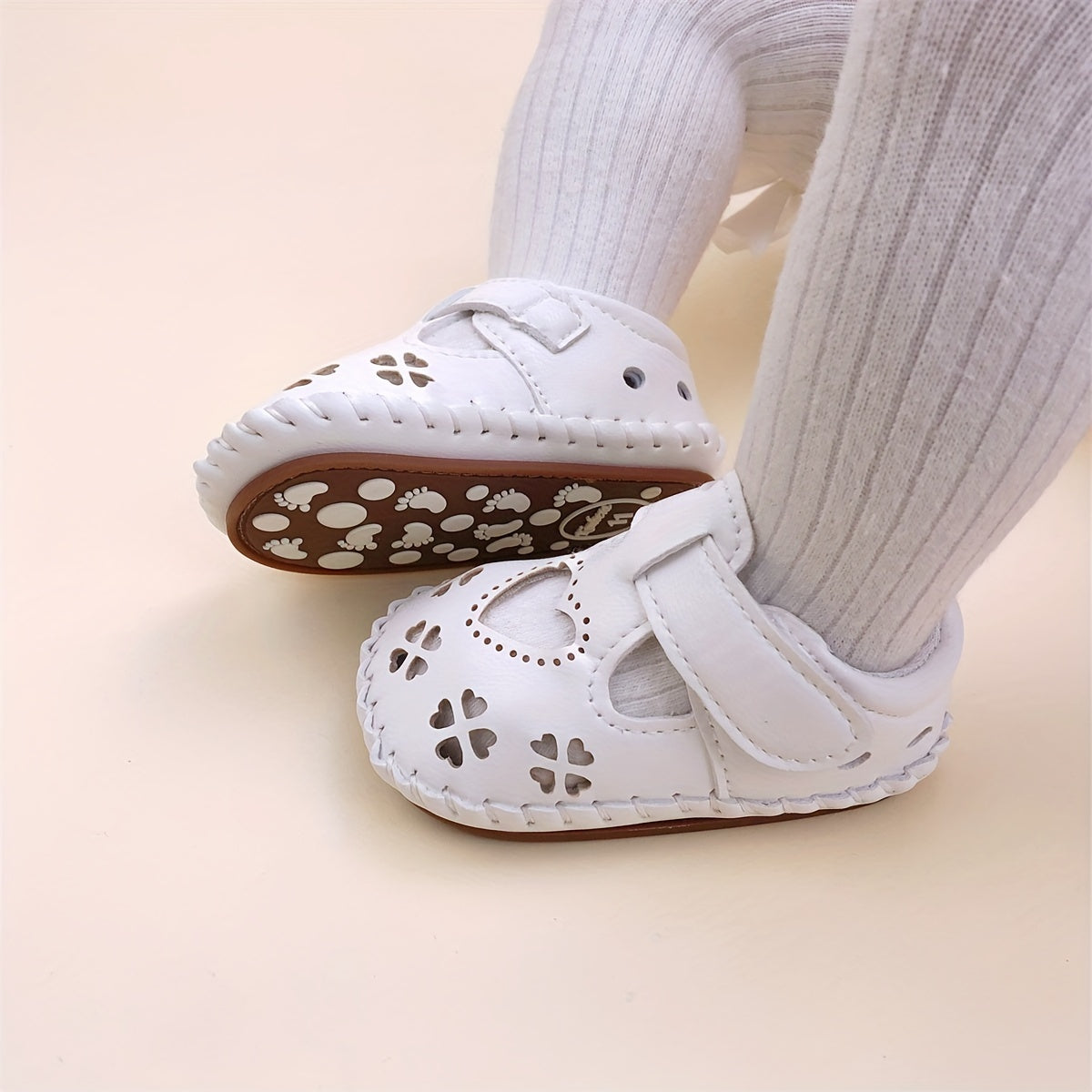 Solid Sandals For Baby Girls Lightweight Breathable Anti Slip Sandals