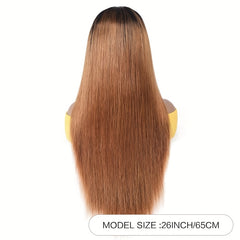 T1B 30 Straight Human Hair Wigs 4x4 Lace Front Human Hair Wigs