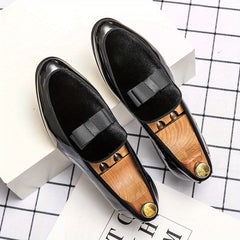 Men's Slip-on Leather Business Casual Shoes