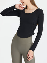 Quick Drying Fitness High Elastic T-shirt Women
