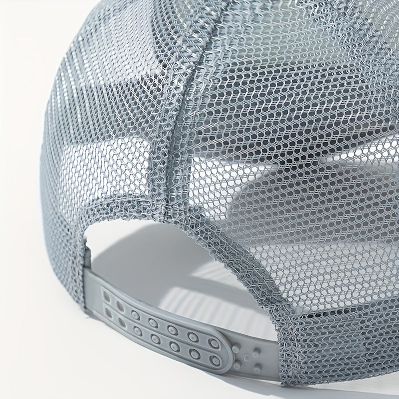 Mesh Breathable Trucker Cap Sun Protection Sun Hat