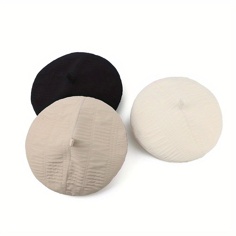 Japanese Style Painter Hat Thin Spring Summer Fashionable Flattering Unisex