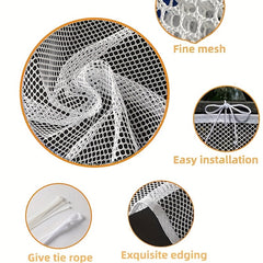 3m Thick Staircase Safety Net Balcony Protection Children Cat Fall Proof