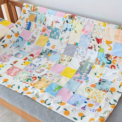 8pcs Cotton Twill 100 Quilt Pieces Rag Doll Small Clothes Fabric Set