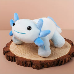 63 Inch Cartoon Axolotl Stuffed Toy Hexagonal Dinosaur Fish Stuffed Toy