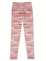 High Waist Knitted Sports Tight Pants for Women