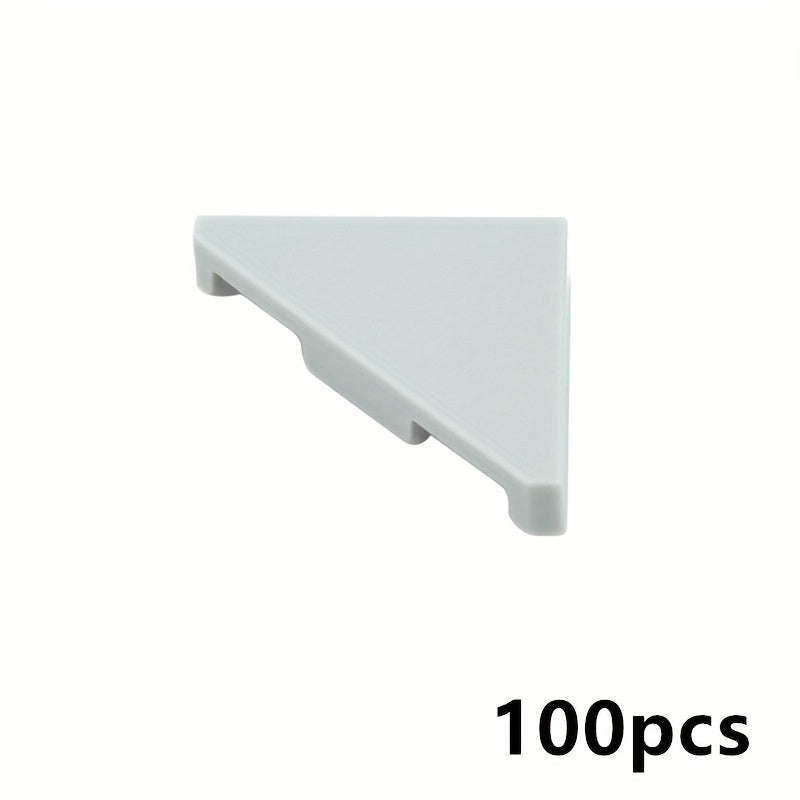 100pcs Triangle Light Board 2x2 Building Blocks Smooth Tiles