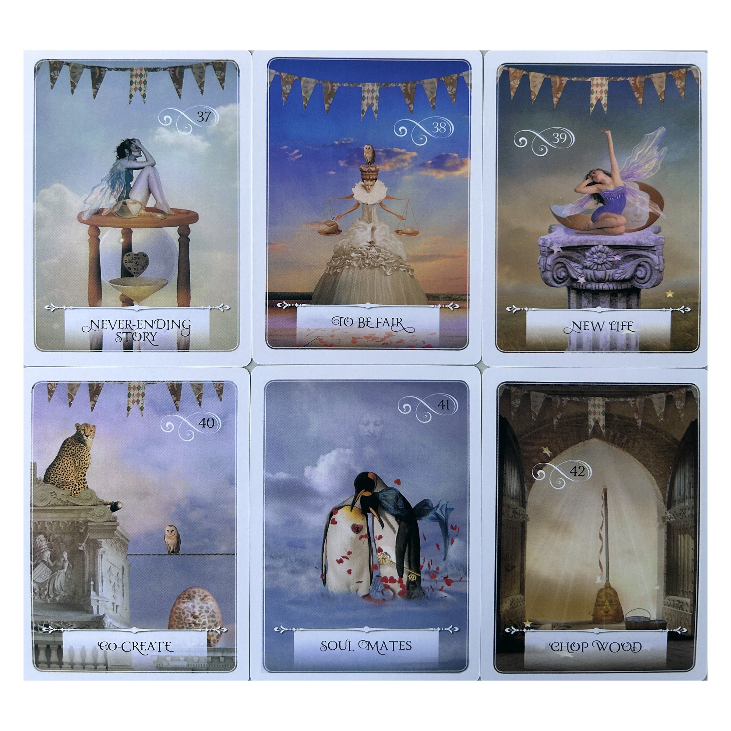 Oracle Cards Retro Board Game for Outdoor Camping Party