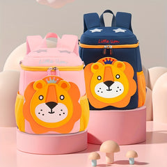 Kindergarten Elementary School Cartoon Lion Backpack