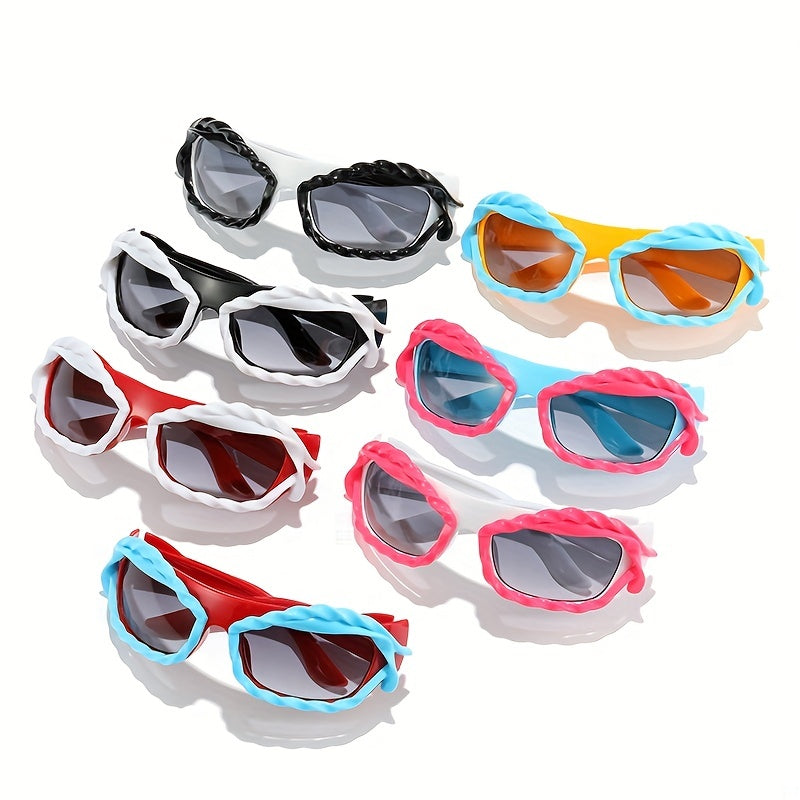 Men's Distorted Sense Hip hop Sunglasses