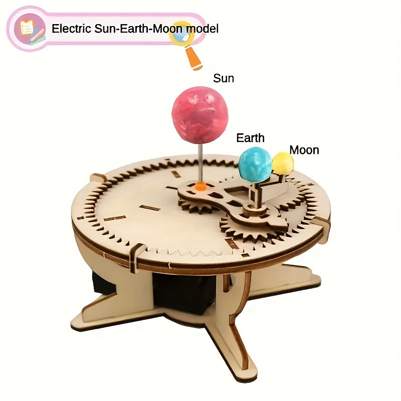 Moon Earth Sun Model DIY Science Project