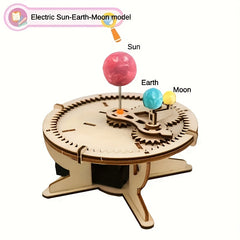 Moon Earth Sun Model DIY Science Project
