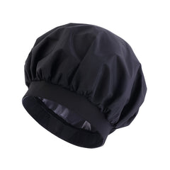 Waterproof Reusable Women's Shower Cap Double Hair Cap PEVA Lined