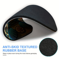 Bear Round Mouse Pad Small Size 7.87X7.87X0.1 Inch