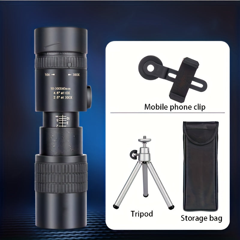 HD Portable Monocular With BAK4 Prism - Bird Watching Travel Sightseeing