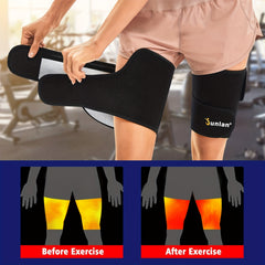 Sauna Thigh Trimmers Women Sweat Thigh Bands Shaper Slimmer Wraps