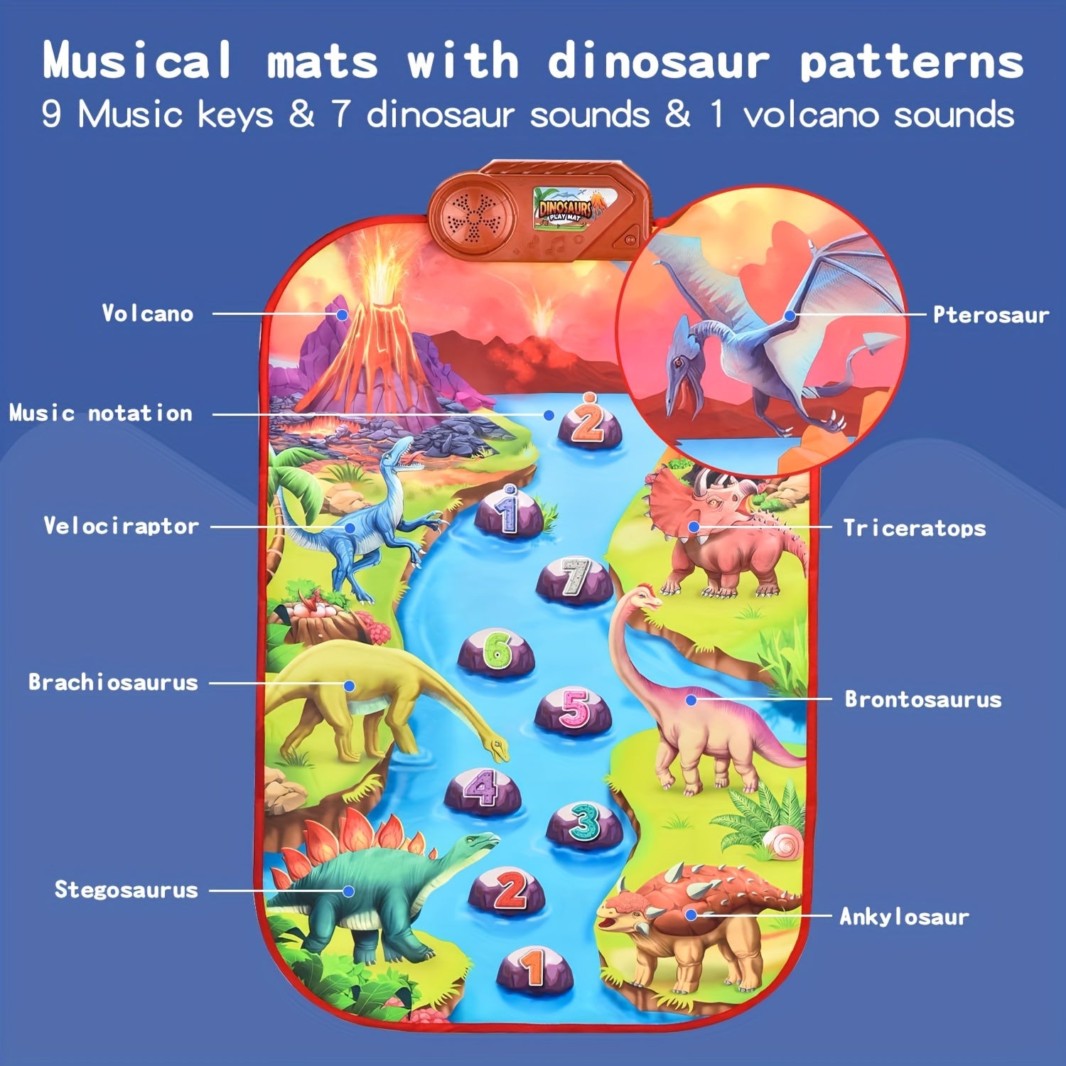 Baby Music Piano Game Blanket Baby Climbing Mat