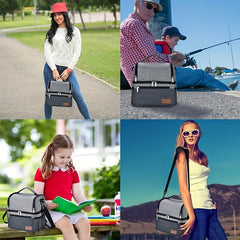 Insulated Bag Travel Picnic Bag Large Capacity Lunch Box Bag